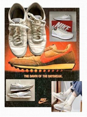 Nike Daybreak White Retro Sneakers